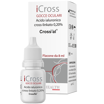 iCross Soluție Oftalmică pentru Tratarea Ochilor Uscați